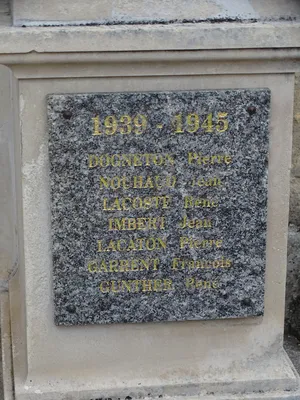 Monument aux Morts de Saint-Pardoux-la-Rivière